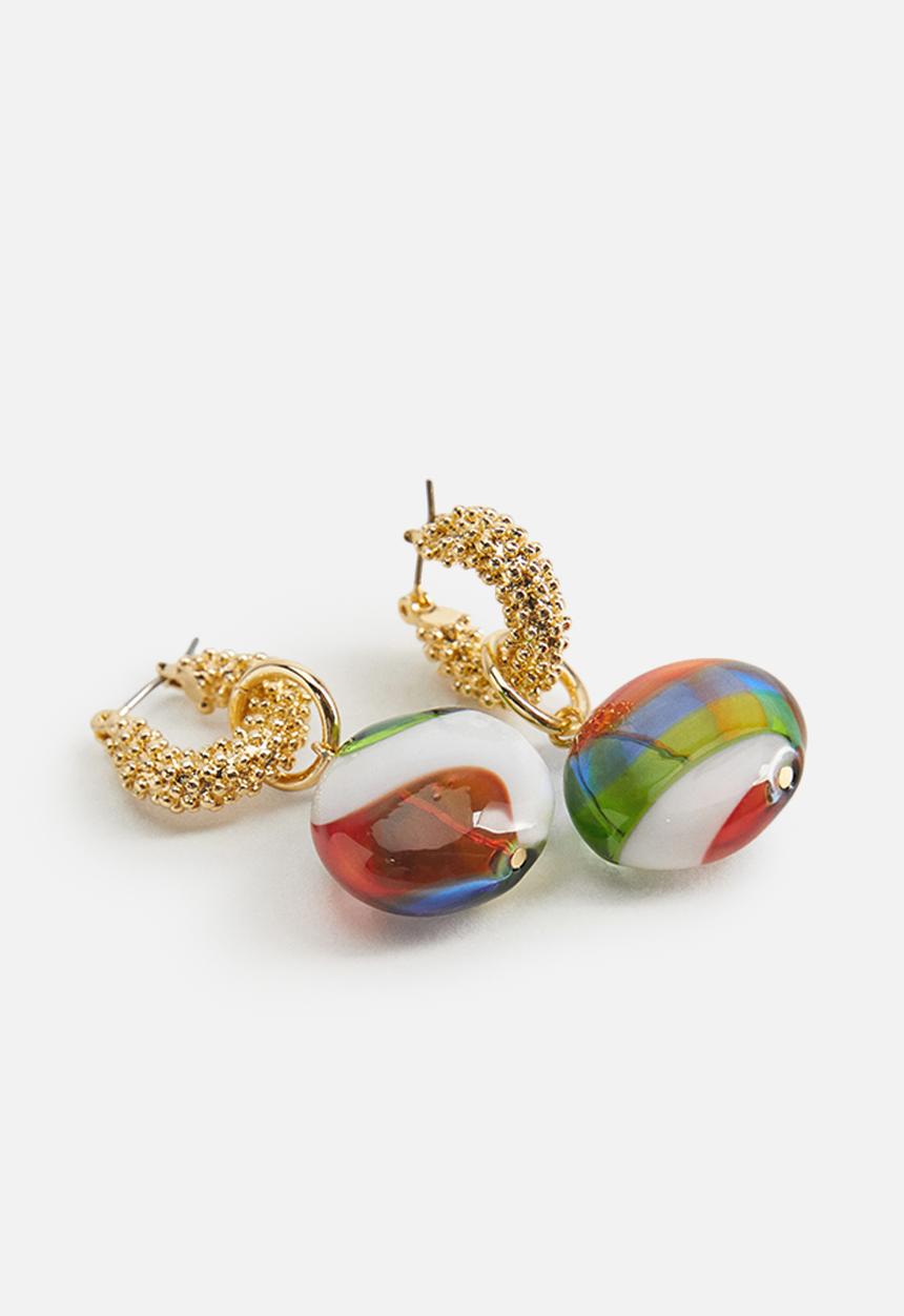MANGO - Earrings jessica - gold