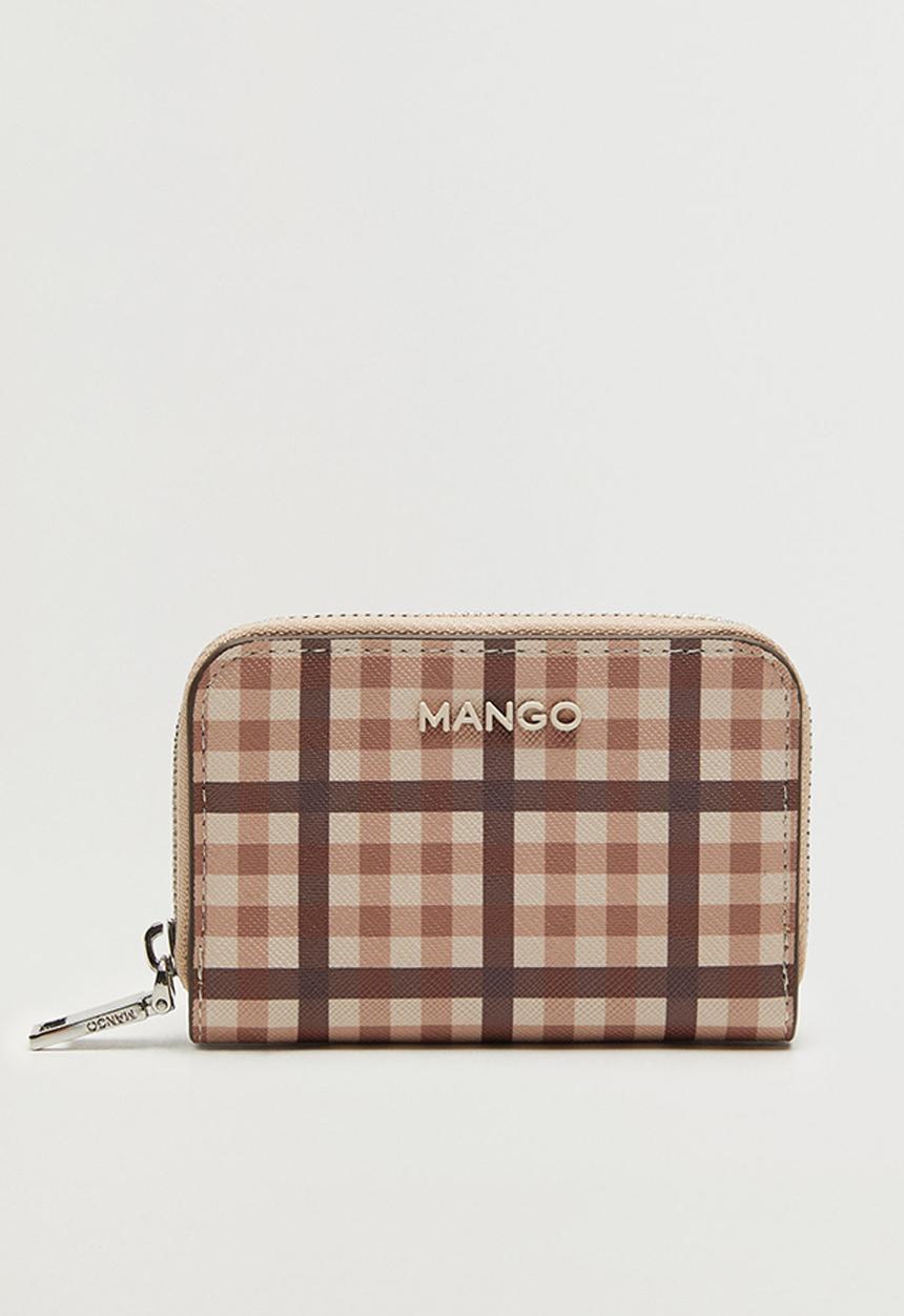 MANGO - Purse mch cuadros - multi
