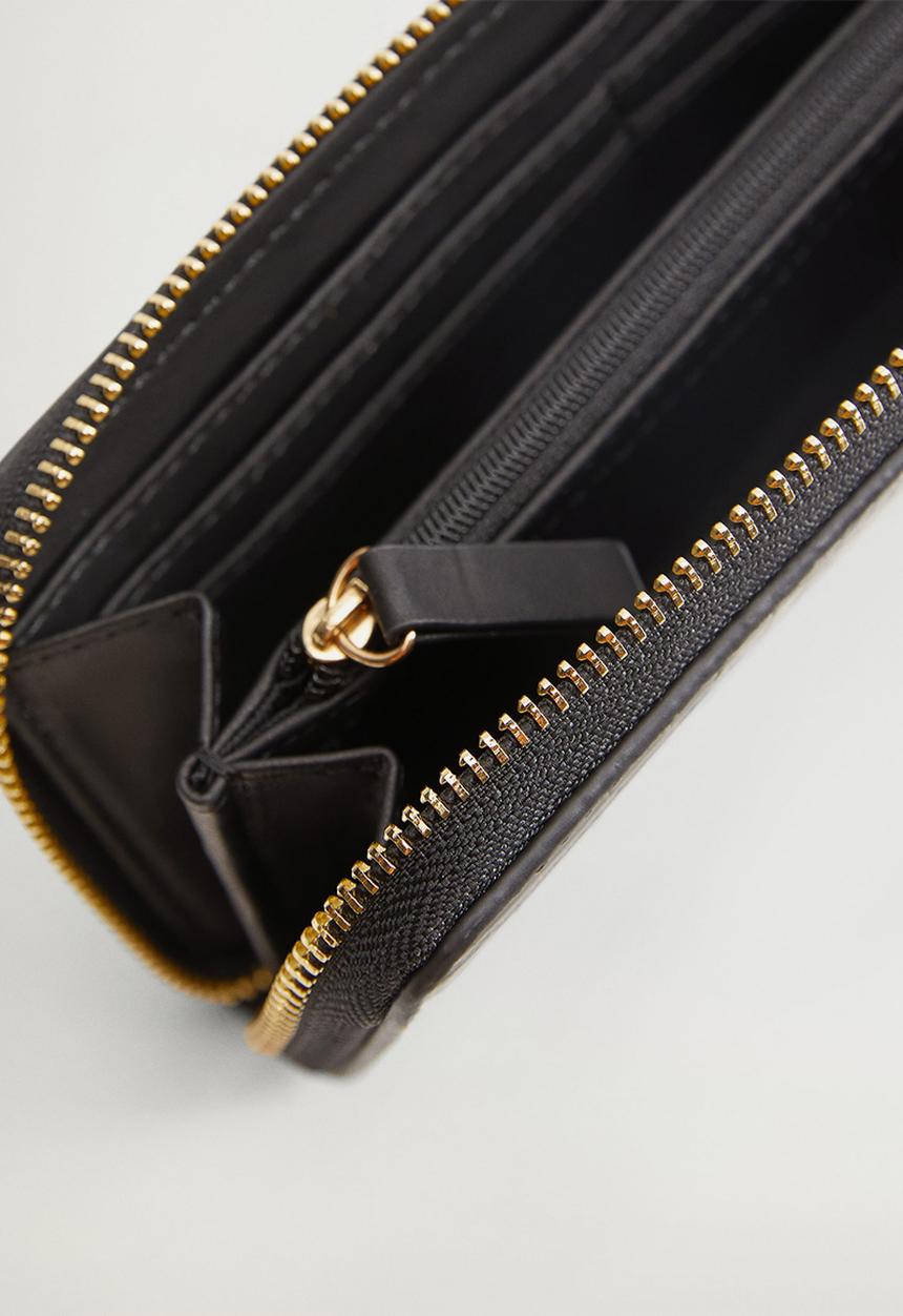 MANGO - Wallet g agustin - black