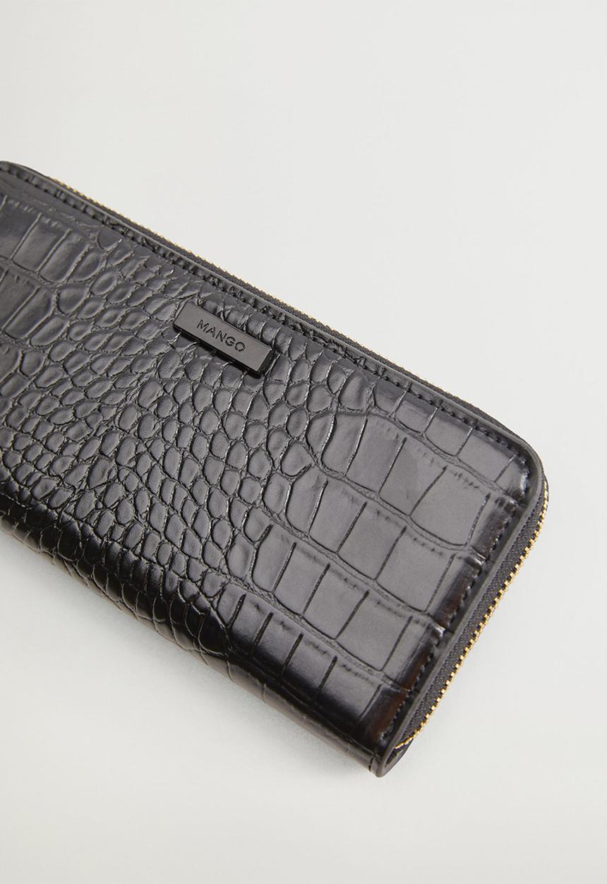 MANGO - Wallet g agustin - black