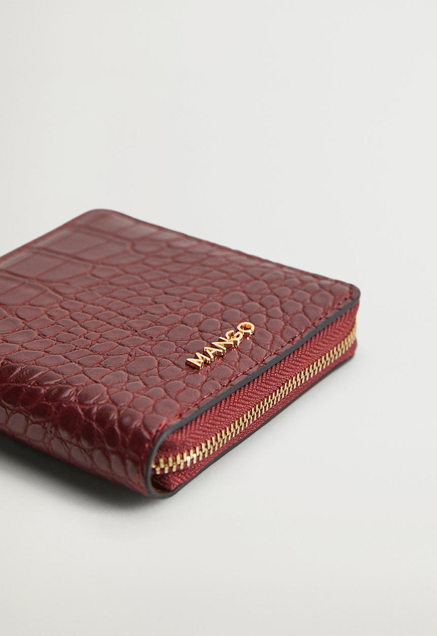 MANGO - Wallet m  cosimo - maroon