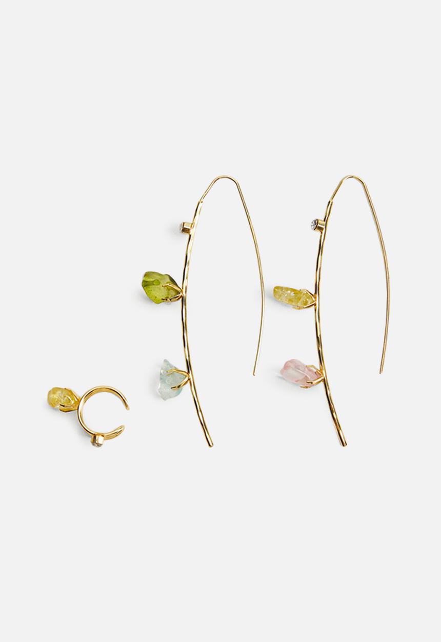 MANGO - Earrings isabella - gold