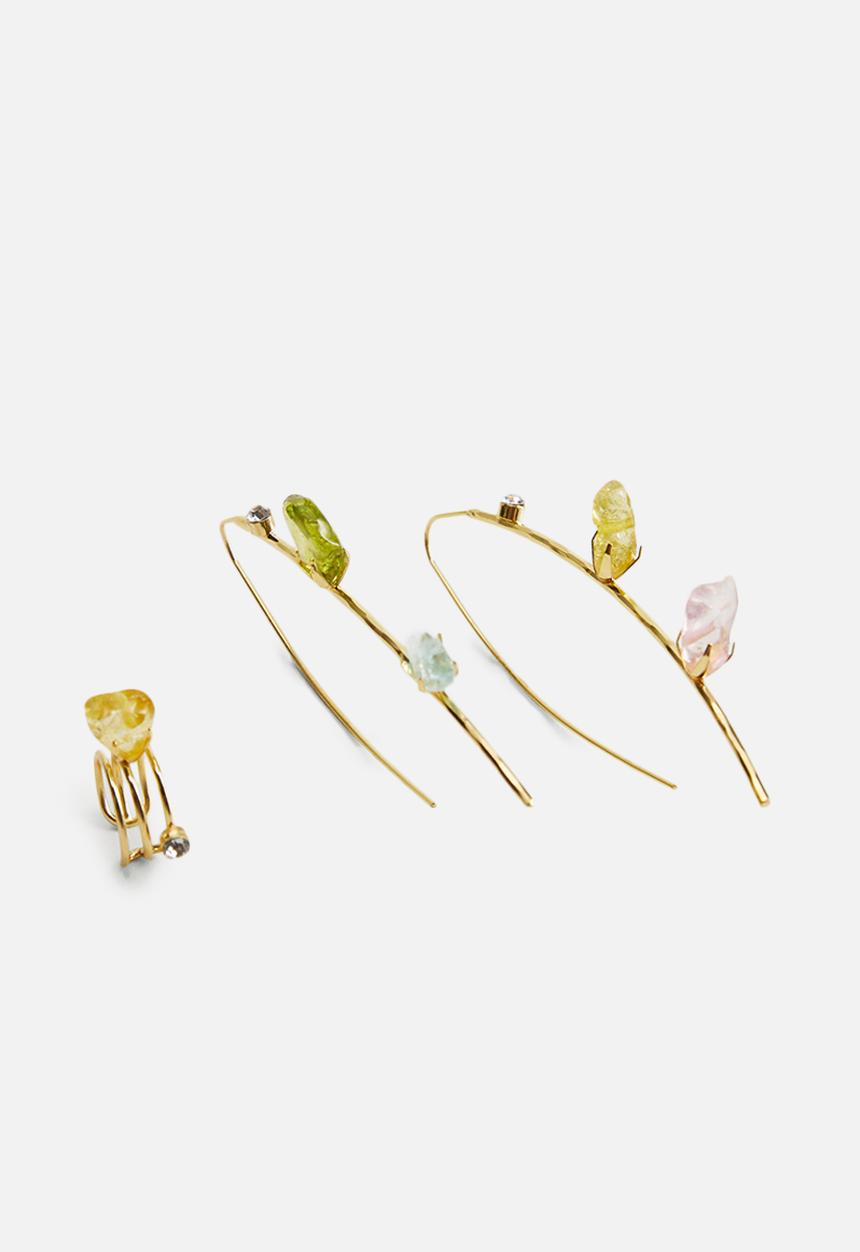 MANGO - Earrings isabella - gold