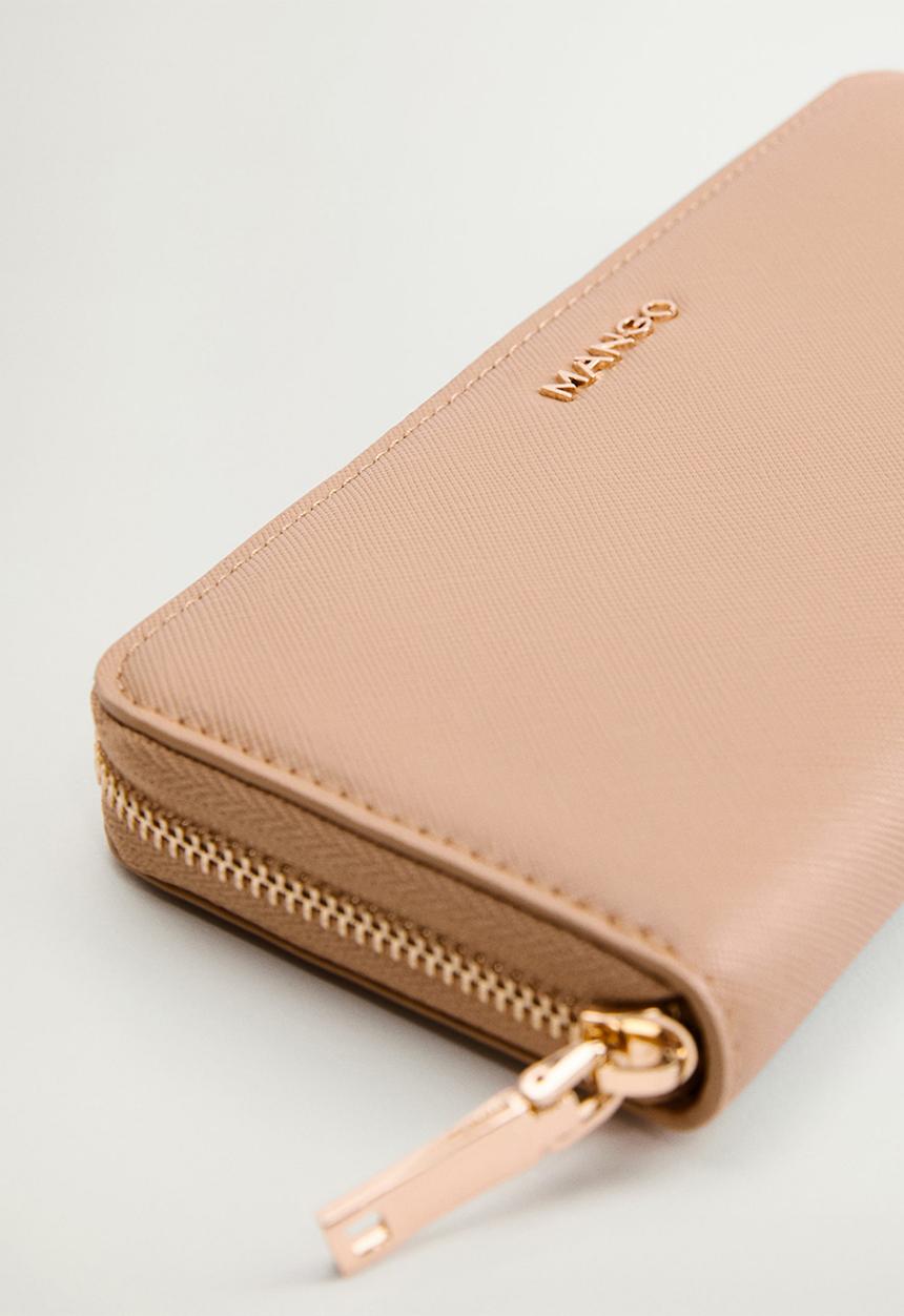 MANGO - Wallet g bolan  - brown