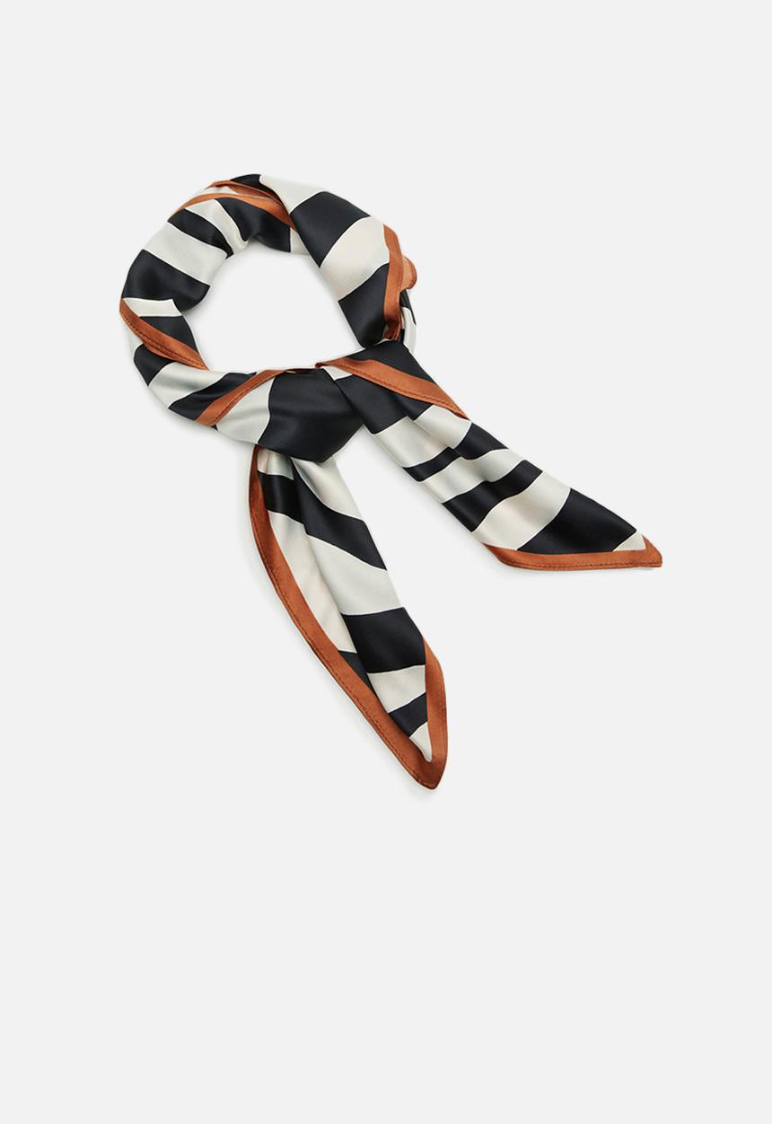 MANGO - Neck scarf zebri  - multi