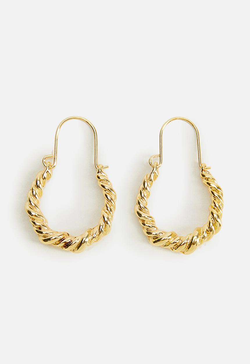 MANGO - Earrings martin - gold