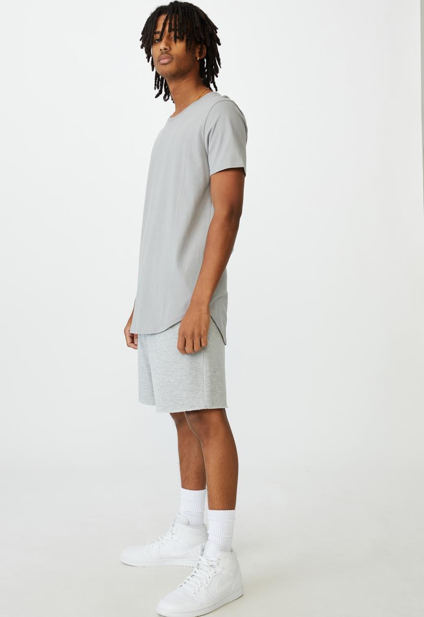 Factorie - Curved T-shirt - steel