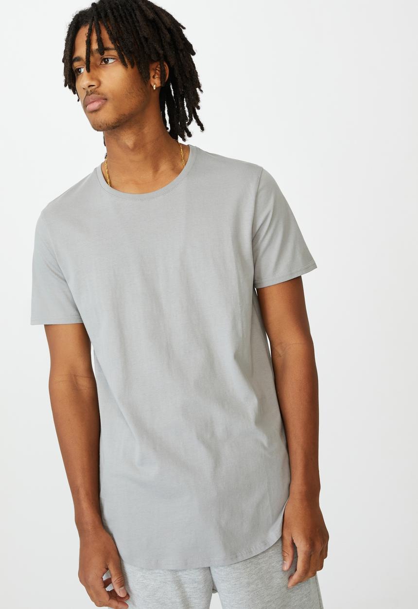 Factorie - Curved T-shirt - steel