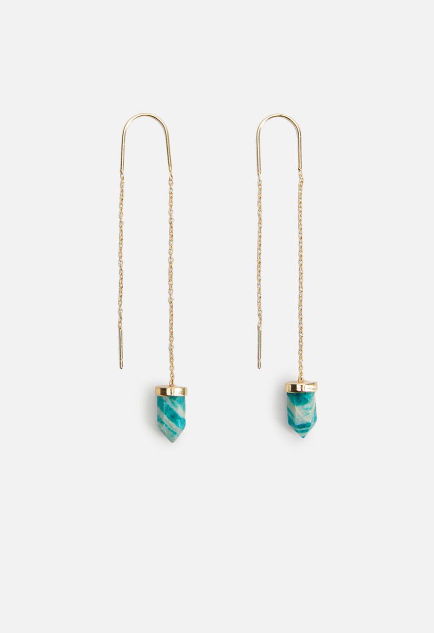 MANGO - Earrings socrates - gold