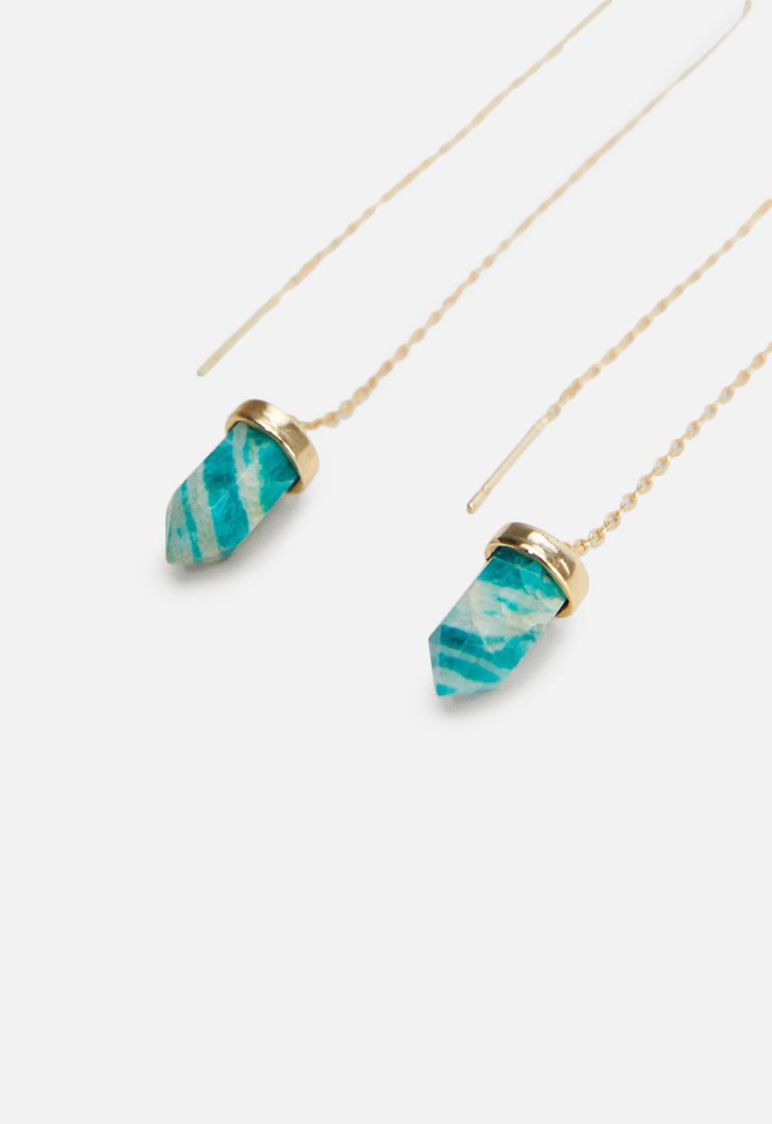 MANGO - Earrings socrates - gold