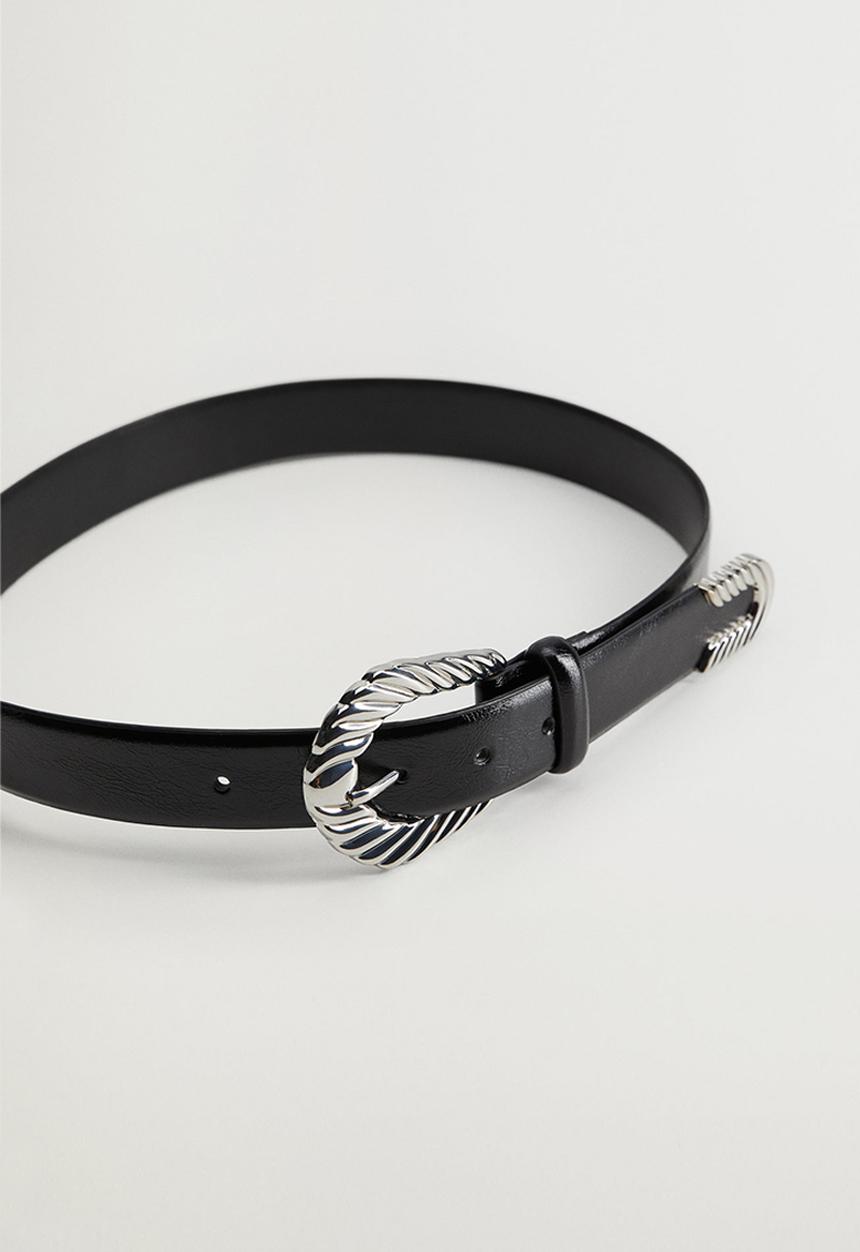 MANGO - Belt colette - black