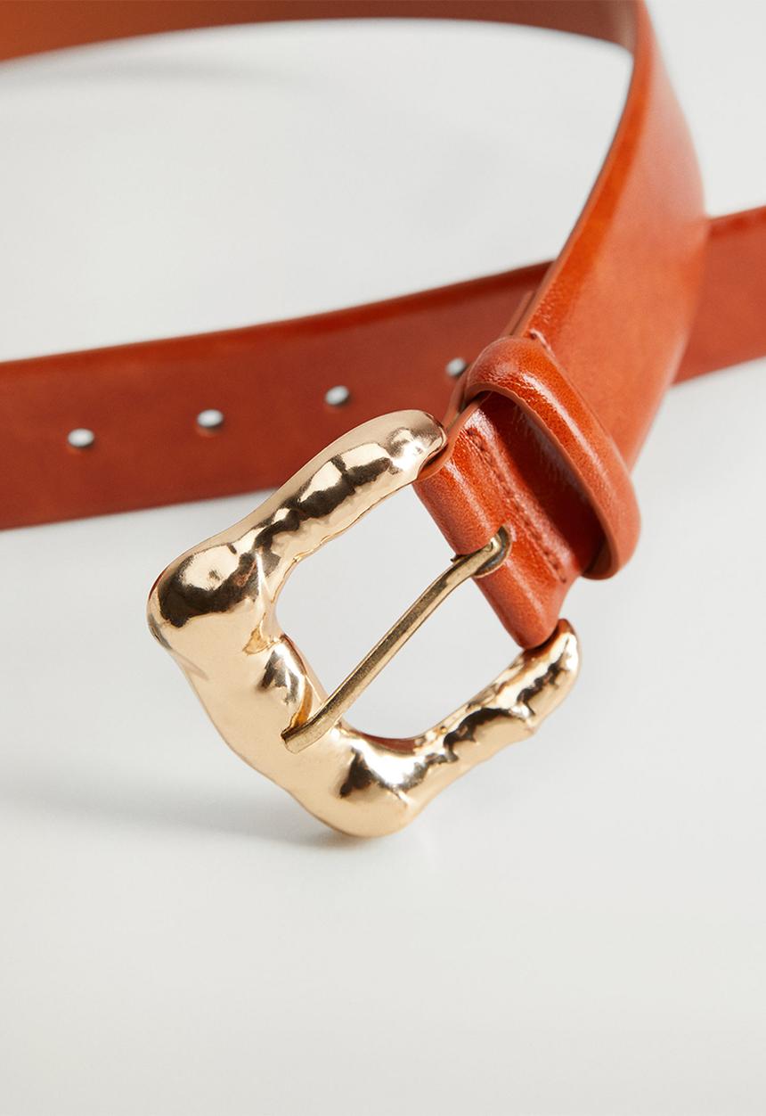 MANGO - Belt ana - brown 