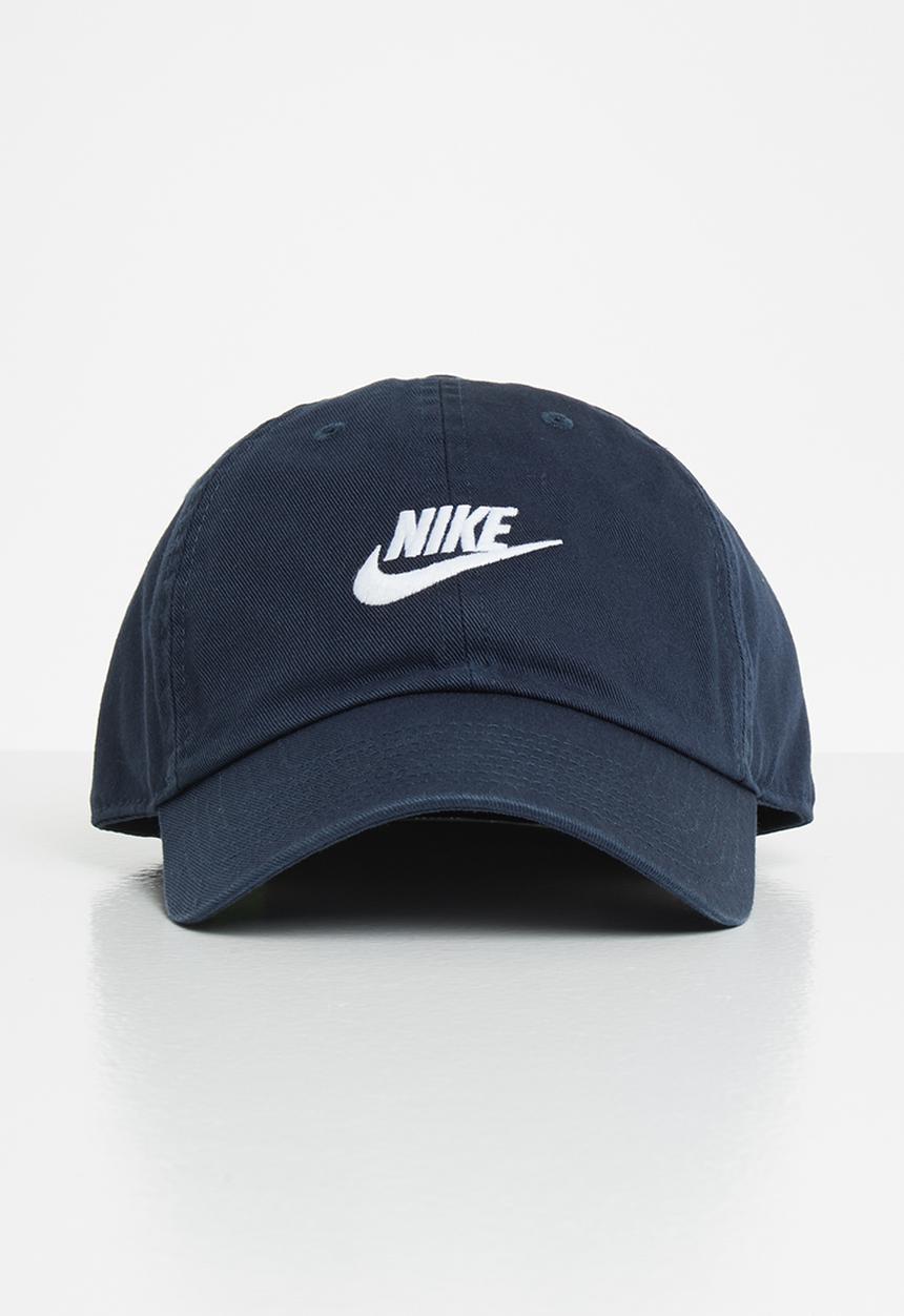 Nike - Nike futura wash cap - black & white 