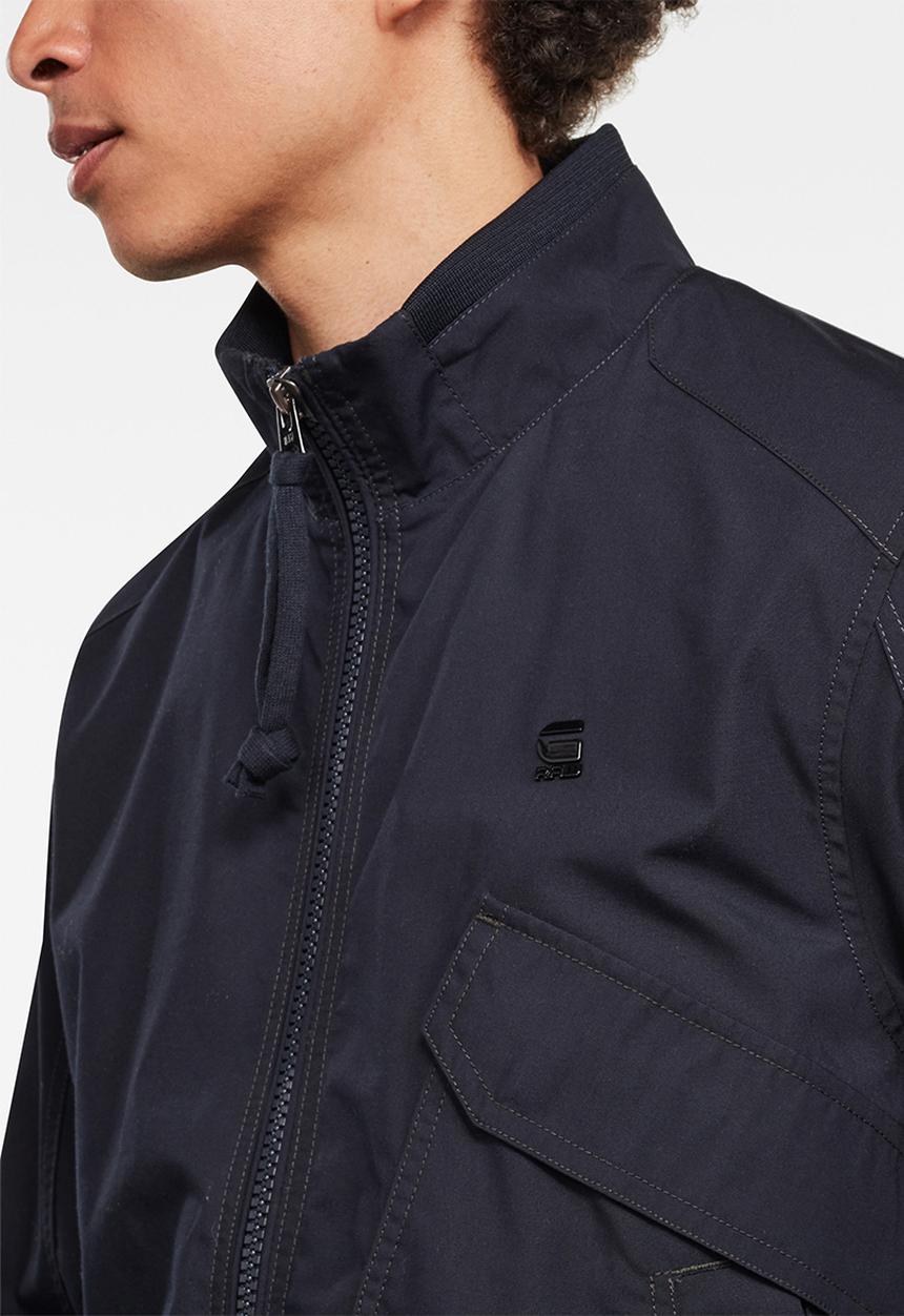 G-STAR - Haworx bomber jacket - mazarine blue