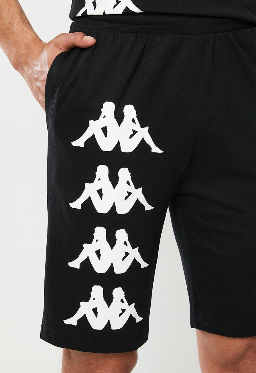 KAPPA - Authentic symul shorts - black & white