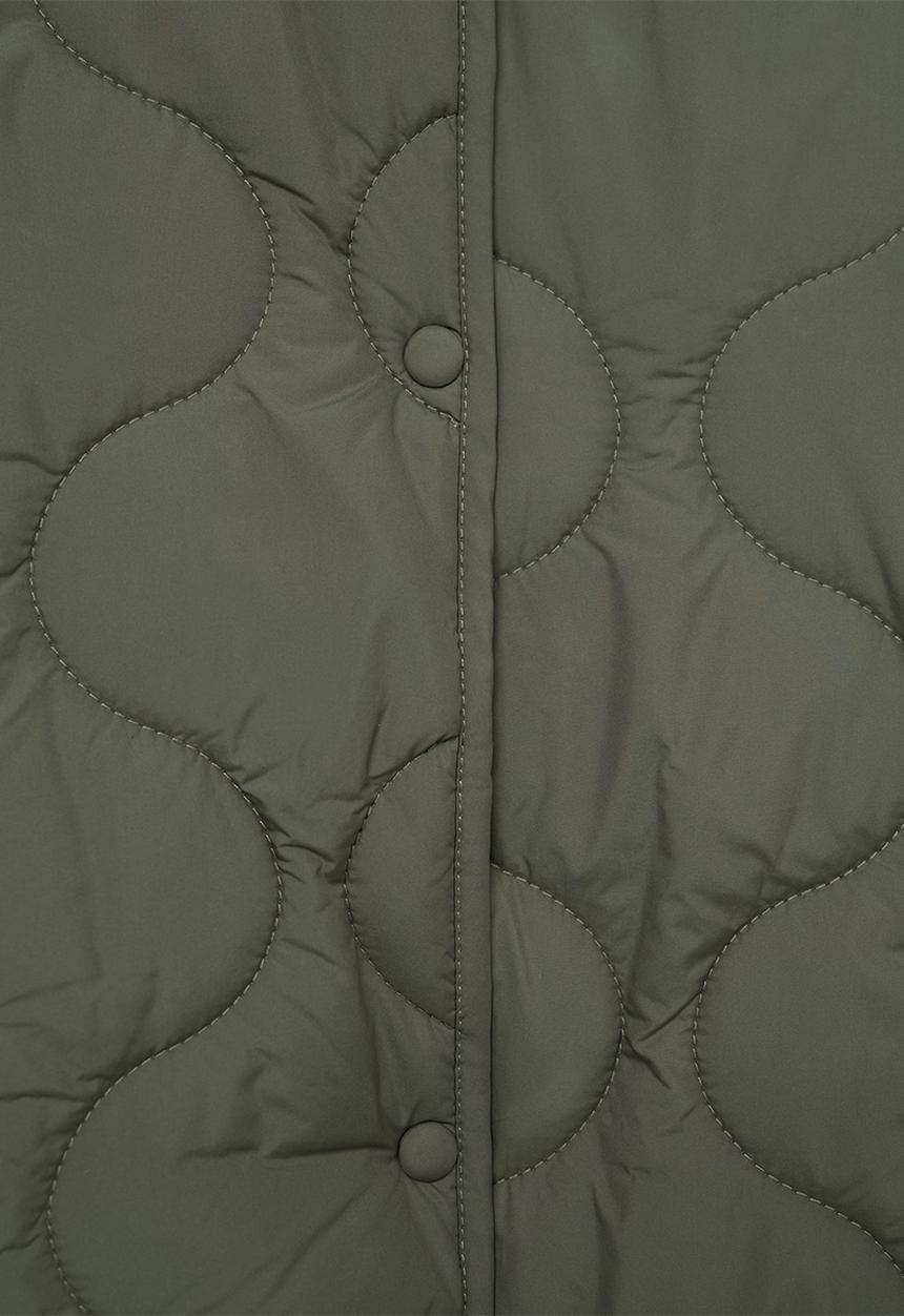 MANGO - Anorak carrot - khaki/olive