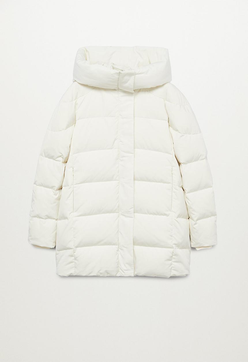 MANGO - Anorak Tokyo - white