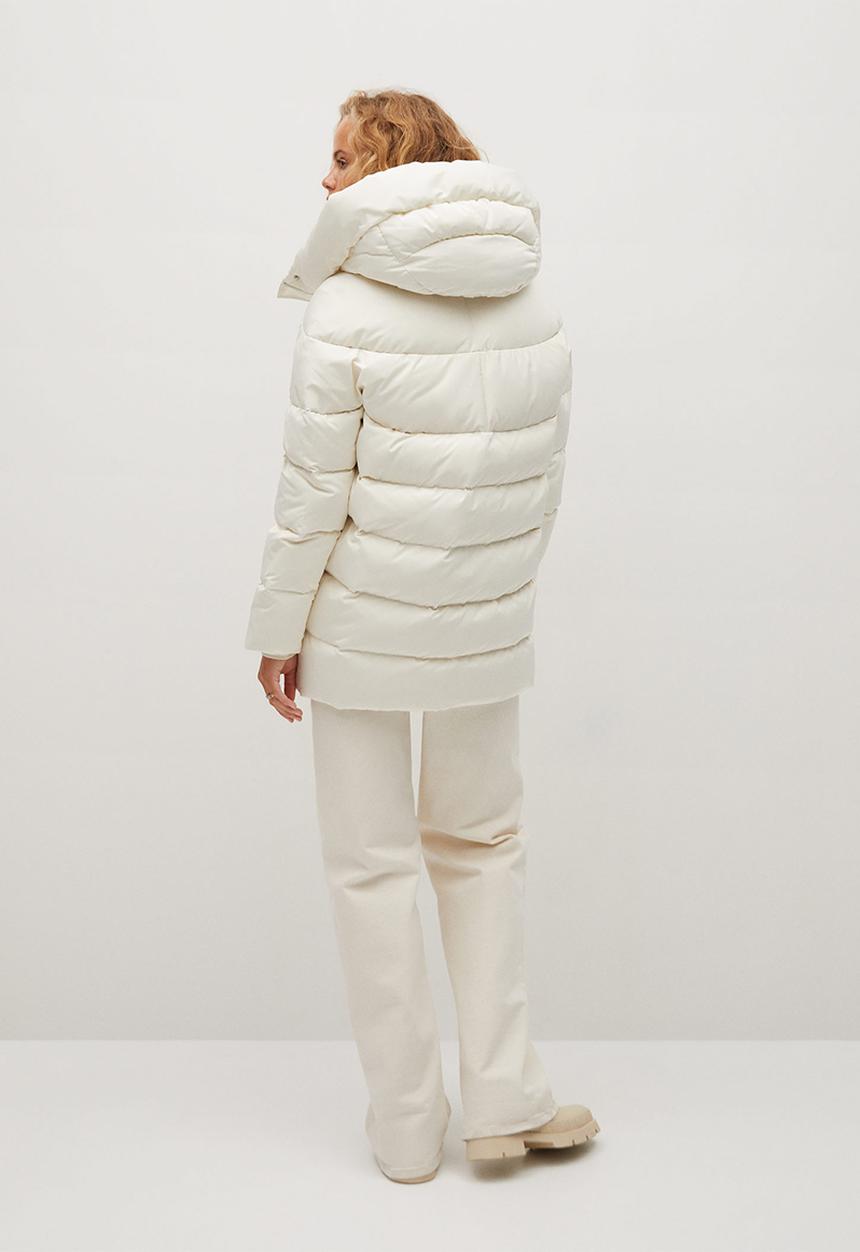 MANGO - Anorak Tokyo - white
