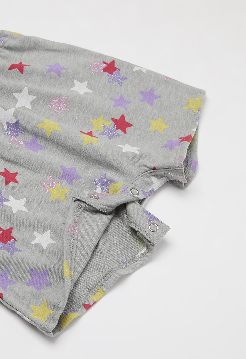 Converse - Converse multi star aop romper - multi