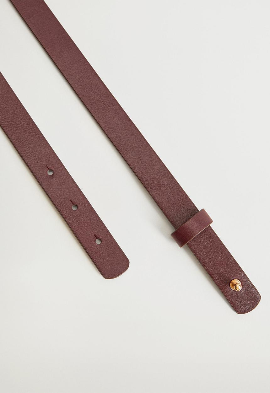 MANGO - Belt louise - red