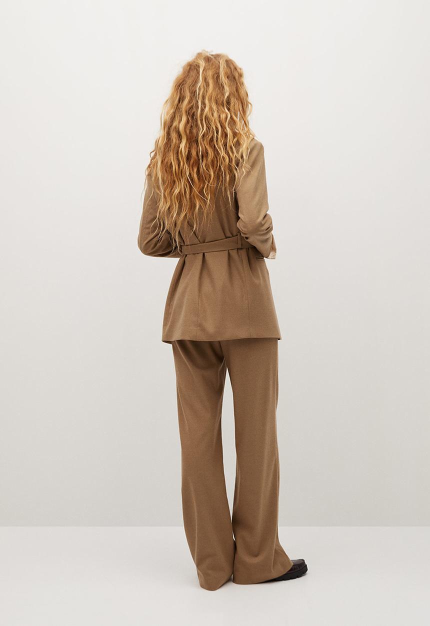 MANGO - Blazer Blanca - light beige