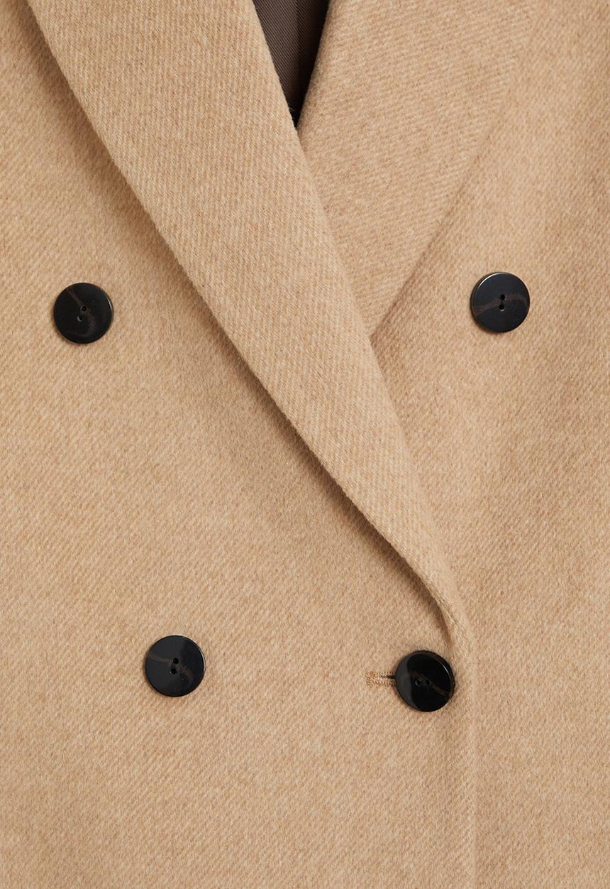 MANGO - Coat bartoli - medium brown