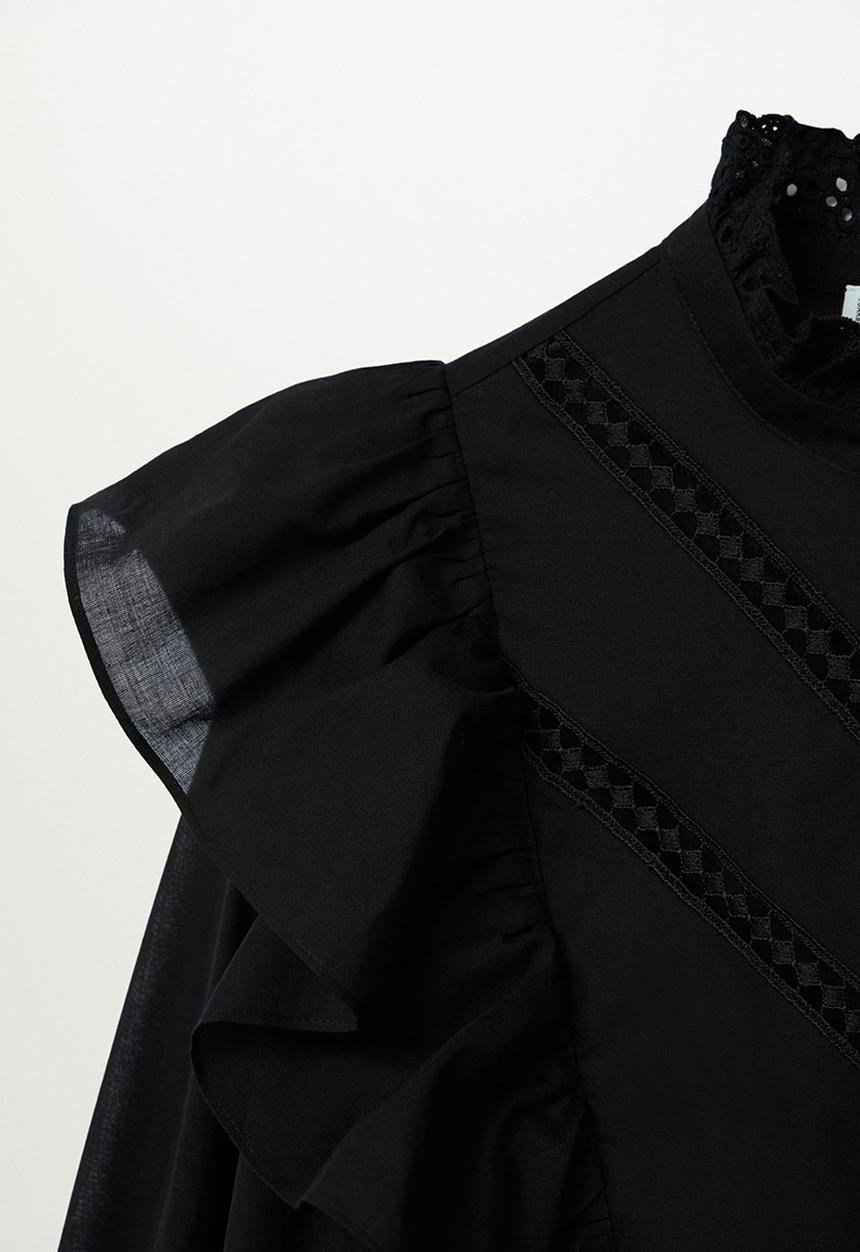 MANGO - Blouse roma - black