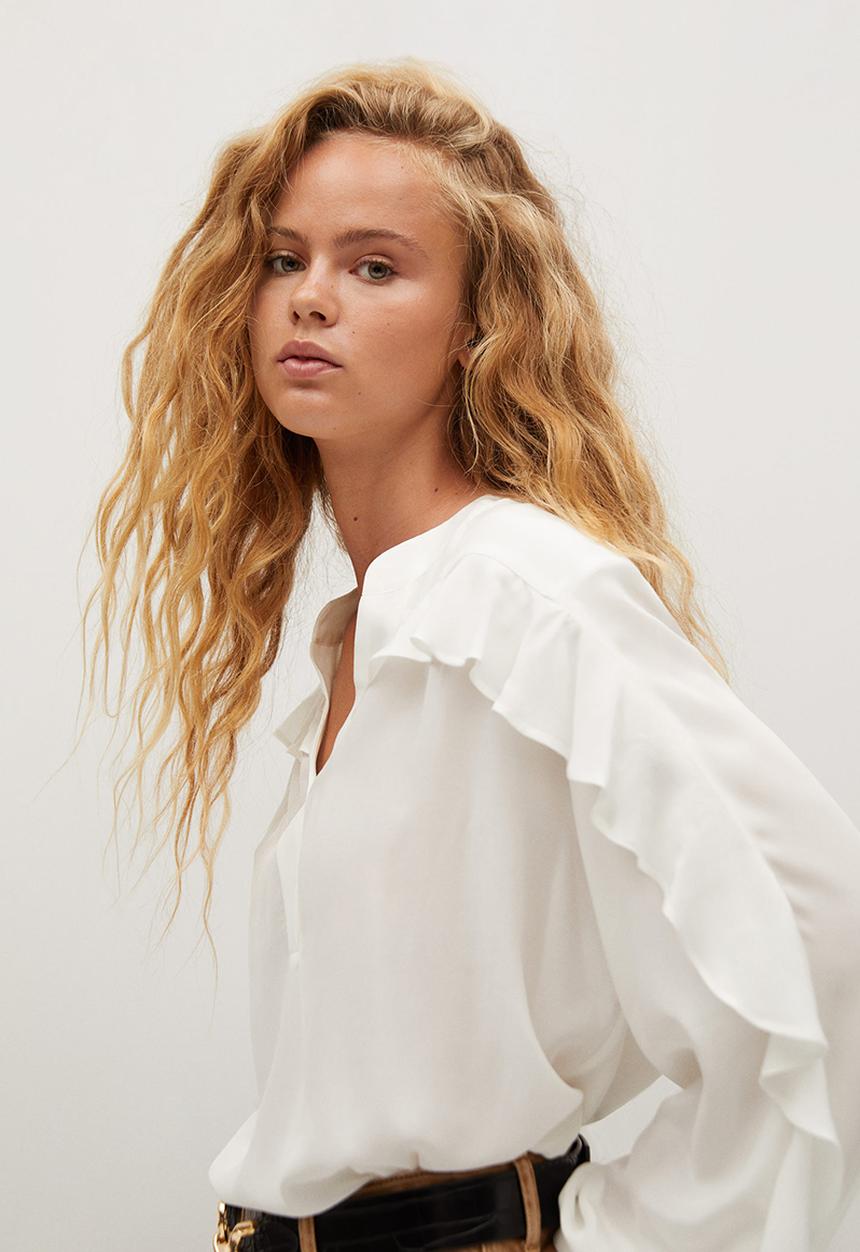 MANGO - Blouse dream - white