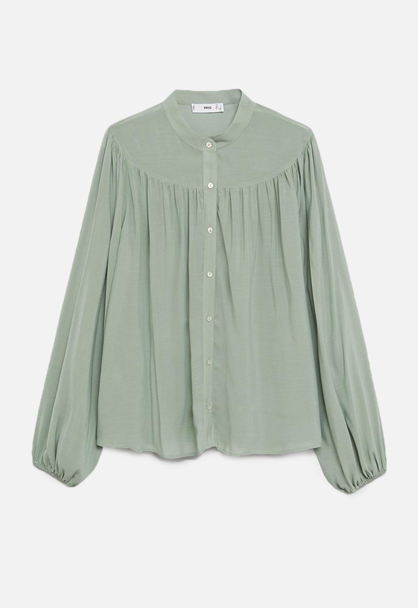MANGO - Blouse mint - pastel green