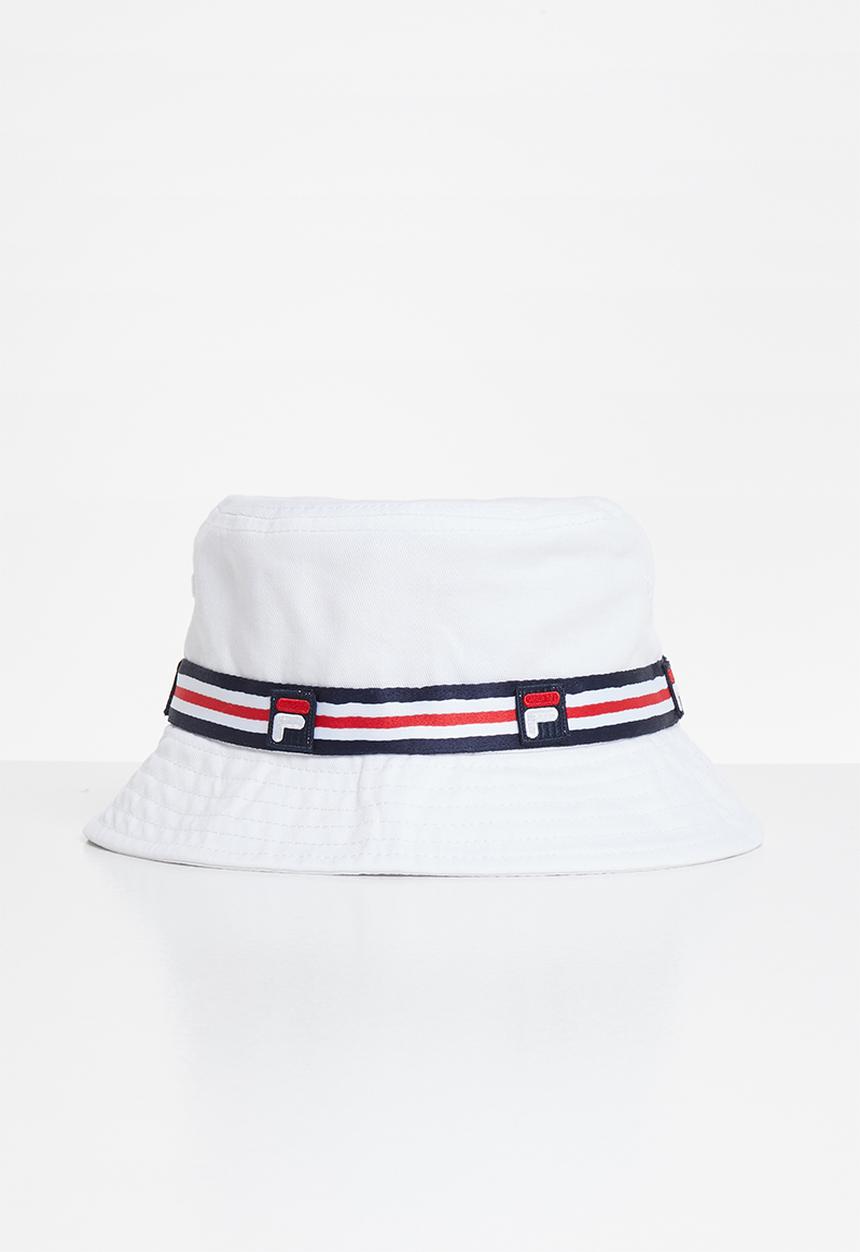 FILA - Rod bucket hat - white
