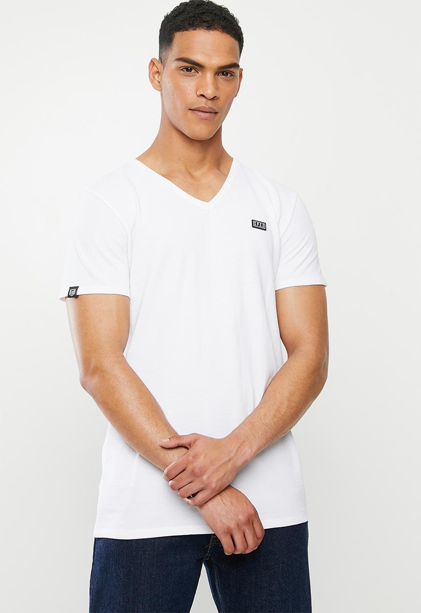 S.P.C.C - Hayne signature v-neck T-shirt - optical white