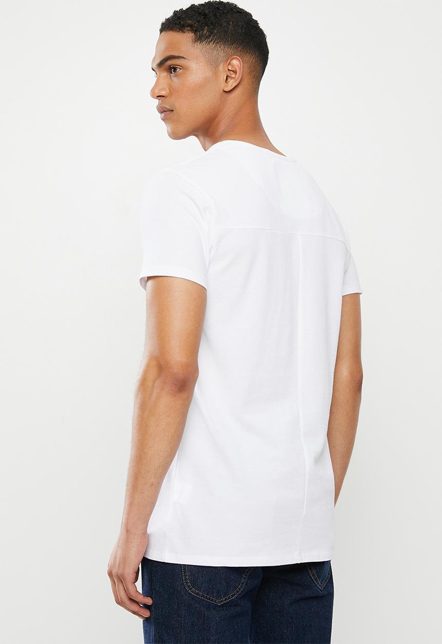 S.P.C.C - Hayne signature v-neck T-shirt - optical white