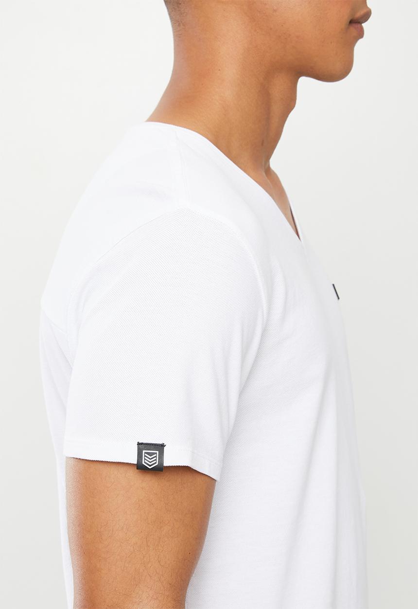 S.P.C.C - Hayne signature v-neck T-shirt - optical white