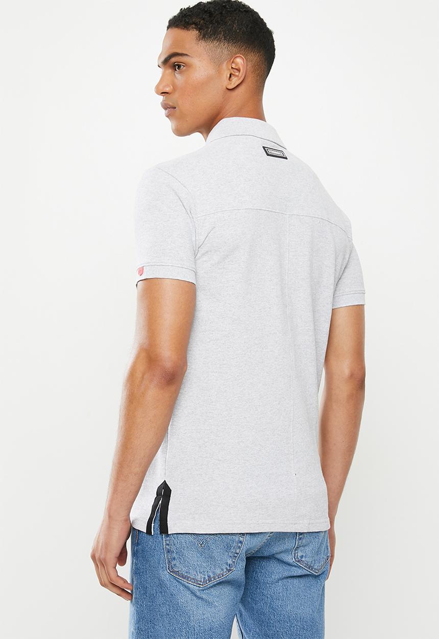 S.P.C.C - Saxon fashion golfer polo - ice melange