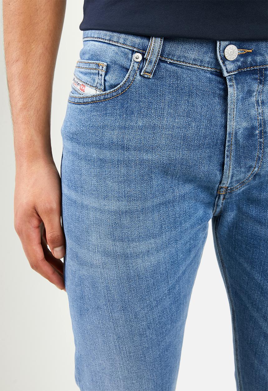 Diesel  - D-luster slim fit jeans - blue