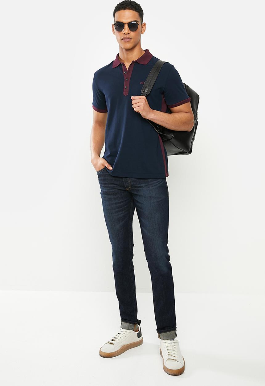 Diesel  - Sleenker-x skinny jeans - blue