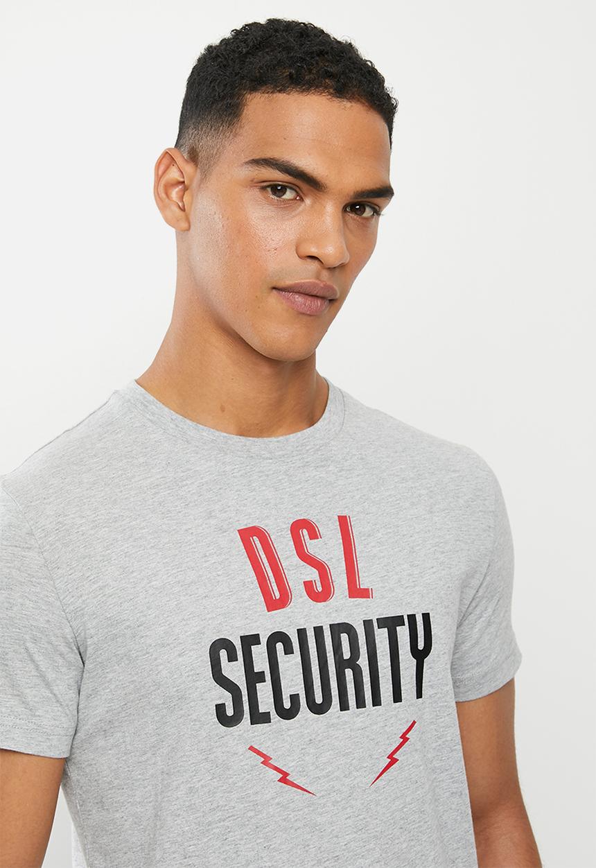 Diesel  - T-diegos T-shirt - grey