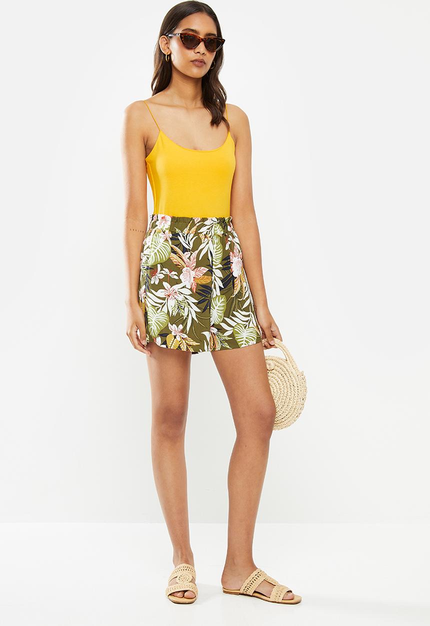 ONLY - Lizbeth paperbag shorts wvn - multi 
