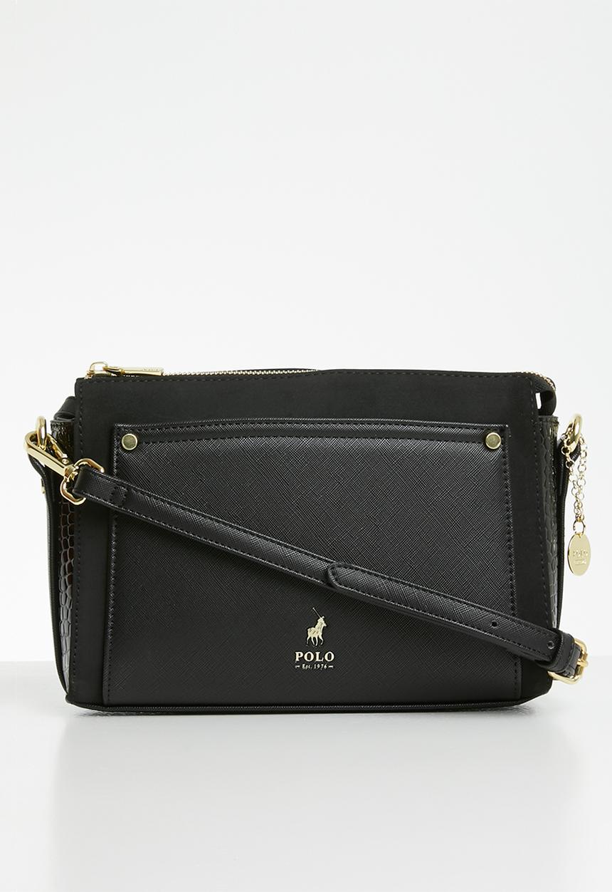 POLO - Winsor sling bag - black