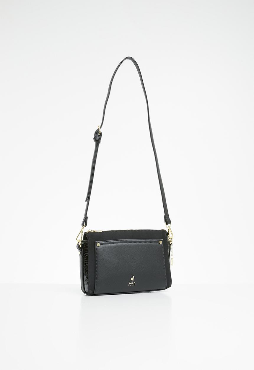 POLO - Winsor sling bag - black