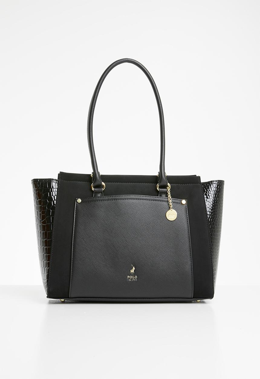 POLO - Winsor tote bag - black