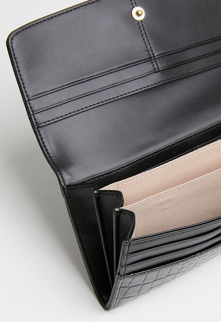 POLO - Winsor clutch purse - black