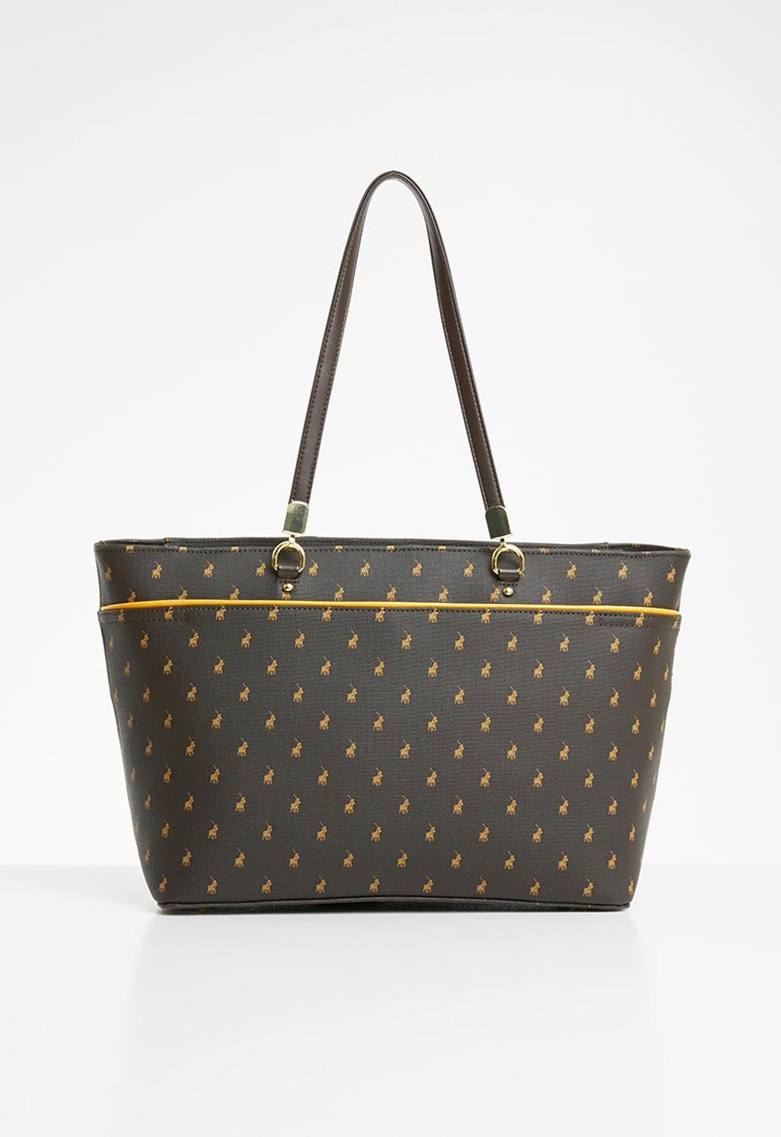 POLO - Rhapsody tote bag - brown & white