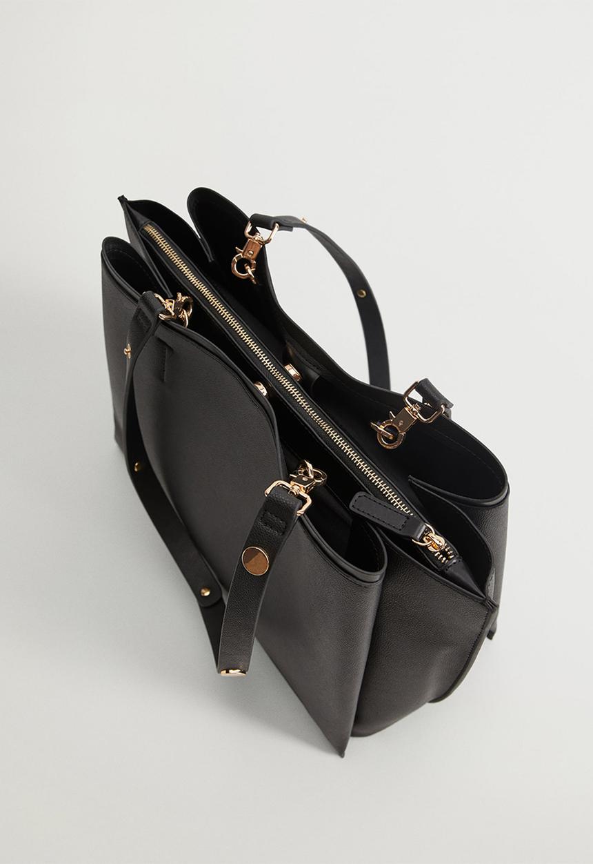 MANGO - Bag Sonia - black