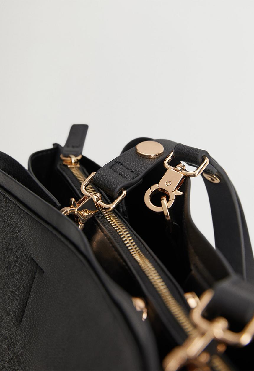 MANGO - Bag Sonia - black