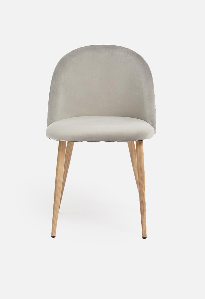 Sixth Floor - Slate dining chair - light grey