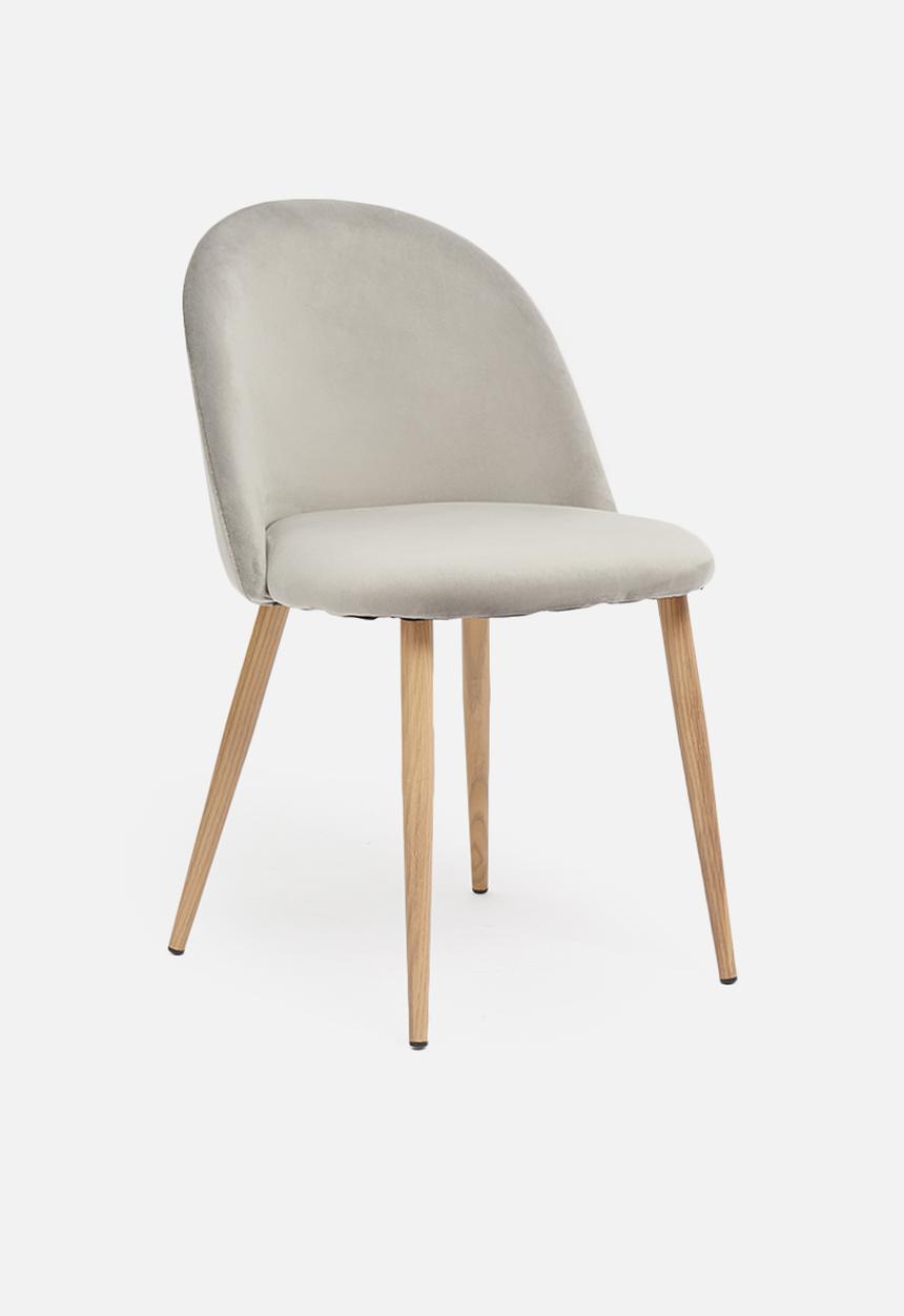 Sixth Floor - Slate dining chair - light grey