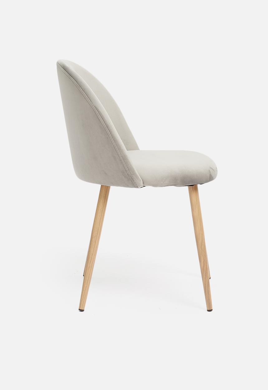 Sixth Floor - Slate dining chair - light grey