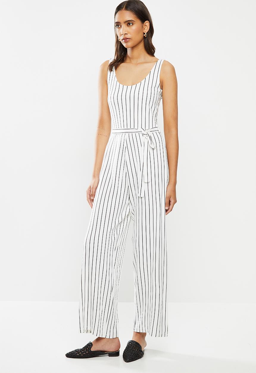 ONLY - Felia sleeveless jumpsuit - stone white