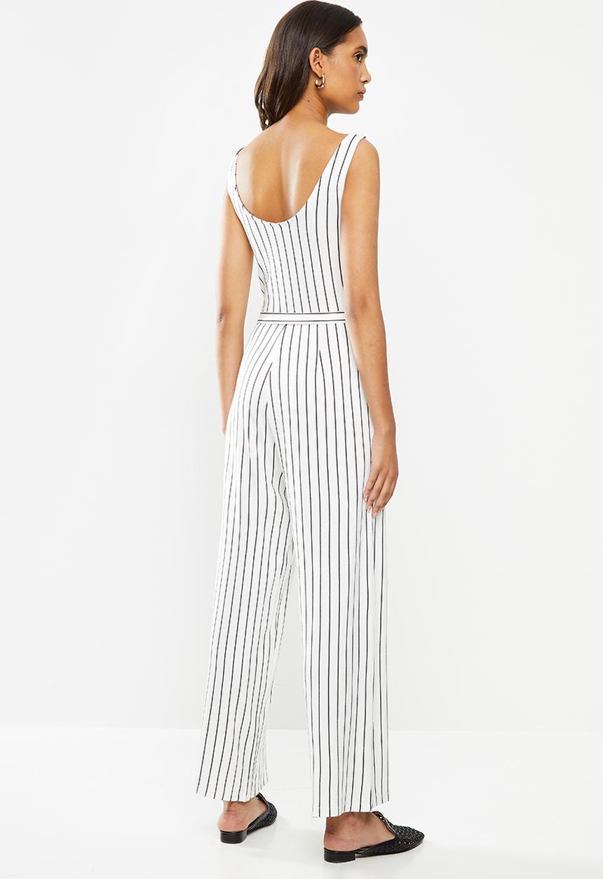 ONLY - Felia sleeveless jumpsuit - stone white